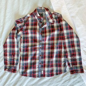MEXX Boys Button Down in Plaid.  Size XL But Looks Smaller.